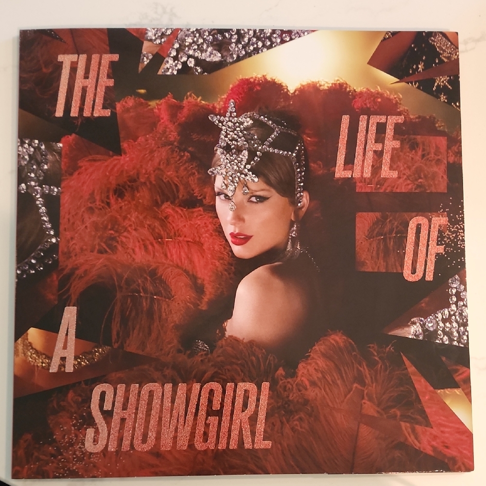 Red and Black Showgirl Art Print